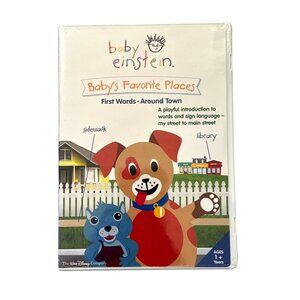 Baby Einstein: Baby’s Favorite Places 2006 DVD First Words Around Town New